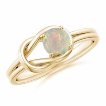 Authenticity Guarantee

Angara Natural 5mm Opal Ring in 14K Yellow Gold (Ring... - £603.03 GBP