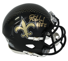 Rashid Shaheed Autographed Saints 2022 Alternate Mini Speed Helmet Beckett - $79.00