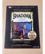 Shadow Original Press Kit Sheet 8.5x11” Video Store Promo DVD ROM Game C... - $246.96 MXN