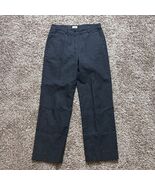 LL Bean Pants Women&#39;s Chino Pleated Plaid Flannel Lined slacks pants siz... - $456.77 MXN