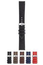 Morellato Paragliding Water Resistant Calf Leather Watch Strap - Black - 18mm -  - £24.68 GBP