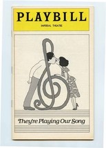 They&#39;re Playing Our Song Playbill Robert Klein Lucie Arnaz Neil Simon  - $13.86