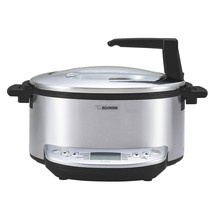 Zojirushi EL-CAC60XZ Multicooker, Brushed Stainless - £237.04 GBP