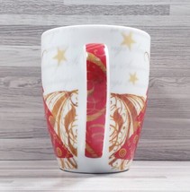 Season&#39;s Greetings Christmas Holiday 10 oz. Porcelain Coffee Mug Cup - £12.17 GBP
