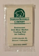 Vintage Advertising Pack of Toothpick Denver Buffalo Company Restaurant Colorado - £31.96 GBP