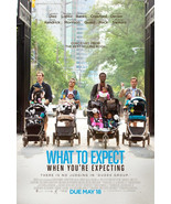 WHAT TO EXPECT WHEN EXPECTING ORIG.  D-S MOVIE POSTER / ONE SHEET  IN FI... - $279.60 MXN