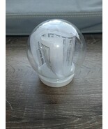 (2) DIY Snow Globe Christmas Shatterproof Holiday Santa Snowman Kids - €21,67 EUR