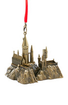 Universal Studios Harry Potter Sculpted Hogwarts Castle Metal Ornament NWT - £36.08 GBP