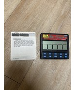 Radica 1992 Draw Poker 1410 Electronic Handheld Game with all manuals an... - $79.20