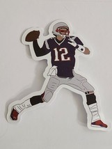 Quarterback Getting Ready to Throw the Ball Multicolor #12 Sticker Decal... - $2.59