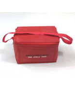 Backstreet Boys DNA World Tour VIP Red Zip Lunch Box Soft Sided Cooler w... - $55.20 CAD