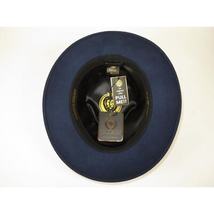 Bruno Capelo Hat Australian Wool Fedora Teardrop Crushable Bel Air BL591 Navy image 8