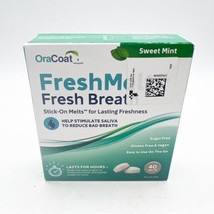 OraCoat Xylimelts for Dry Mouth Sweet Mint 40 Ct Exp 2/25 - £10.22 GBP