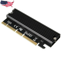 M.2 PCIe NVMe SSD to PCI-E Express 3.0 X4 X8 X16 Adapter Card Full Speed... - $16.99
