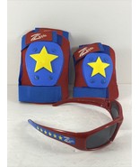 ZKids Knee and Elbow Pads with Sunglasses - Superhero Adjustable - $8.90