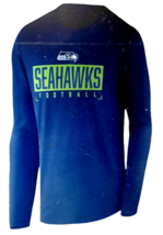 Fanatics Seattle Seahawks Branded Stack Box Long Sleeve T-Shirt College ... - £11.55 GBP