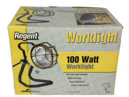 NEW REGENT PORTABLE WORKLIGHT 100-WATT  - NEW IN BOX WITH BULB ! - $14.85
