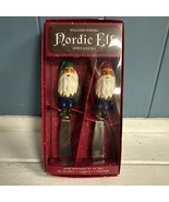 Williams-Sonoma Nordic Elf Spreader Set Handpainted Dishwasher Safe Bran... - $26.65 CAD
