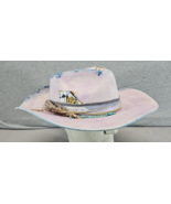 One Of One Travis Austin Pink Queen of Hearts Cowbow Fedora Hat 61 Size ... - £514.21 GBP