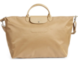 Longchamp Le Pliage Neo 18 Large Nylon Travel Satchel Tote Bag ~NIP~ GOLD - $222.75