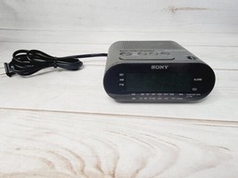 Sony Dream Machine ICF-C218 Black Digital Automatic Time Set Clock Radio Tested - £7.98 GBP