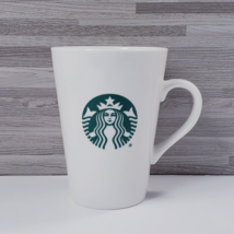 Starbucks 2016 White &amp; Green Mermaid Siren Logo 16 fl. oz. Coffee Mug - £12.05 GBP