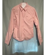 The Classic Le Tigre Pink Button Up Women’s Size L - £15.80 GBP