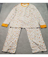 LC Lauren Conrad Pajama Set Women&#39;s L Multi Halloween Harvest Crew Neck ... - $23.05
