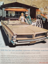 1963 Esquire Original Art Ad Advertisement Wide Track PONTIAC Catalina - £8.43 GBP