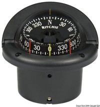 RITCHIE Helmsman 2-Dial Compass 3 Inches 3/4 Black/Black - $248.40