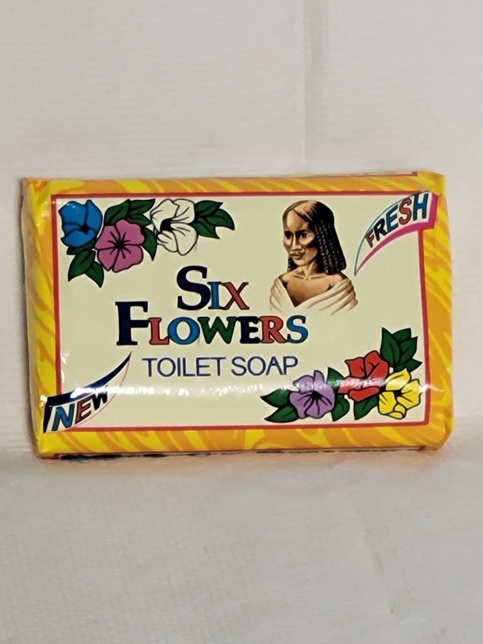 Six flowers Soap - $13.00
