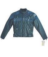 Vintage, NexGen W. Blk. Leather &amp; Textile Vent. Zip Out Lin. Biker, Race... - $1,491.55 MXN