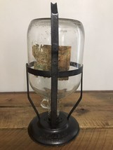 Vintage Automotive Water Distilled Jug Stand Reliable Gas Oil Antique Ca... - $95.09 CAD