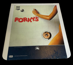 CED VIDEODISC:PORKY&#39;S CED Laser Disc 20th Century Fox Video 1981 - £6.87 GBP