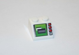 Building Block White Small Computer Panel 2X2 Piece Toys Minifigure  - $4.64 CAD
