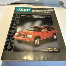 Chilton #40602 1984-1998 Jeep Wagoneer / Comanche / Cherokee Repair Manual  - £8.51 GBP