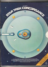 Star Trek Concordance by Bjo Trimble ~ 1976 - £19.73 GBP