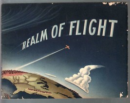 Realm Of Flight 1959-flying info-navigation aids-charts-color illustrated-G - £69.41 GBP