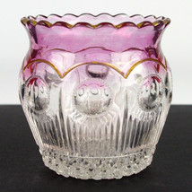 US Glass Manhattan Maidens Blush Spooner, Antique EAPG 15078 Spoon Holde... - £86.30 GBP