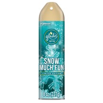 Glade Air Freshener, Room Spray, Snow Much Fun, 8 Oz - $7.69