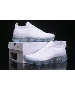 Nike Air VaporMax Flyknit 2 Pure White Air Cushion Men&#39;s Shoes （FREE SHI... - $2,917.15 MXN