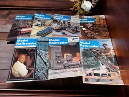 Vintage 1970&#39;-1980&#39;s  Model Railroader Magazines- Lot of 7 Train memorab... - $64.34