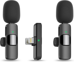 MAYBESTA Wireless Lavalier Microphone for Iphone, Ipad, Android - Bluetooth - £33.66 GBP