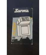 Sanwa 180ba flash in excelent condition in box with manual cable tested ... - $34.23 CAD