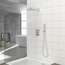 Shower System - 10 Inch Rain Shower Head Wall Mounted, Shower Set - £158.82 GBP