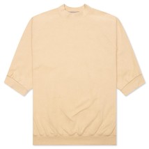 Fear Of God Essentials XXL Short Sleeve Waffle Sweatshirt - Sand - £78.24 GBP