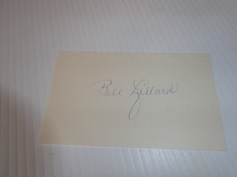 Vintage 1930s MLB Baseball Player Bill Lillard Signed 3x5 Index Card - $18.81