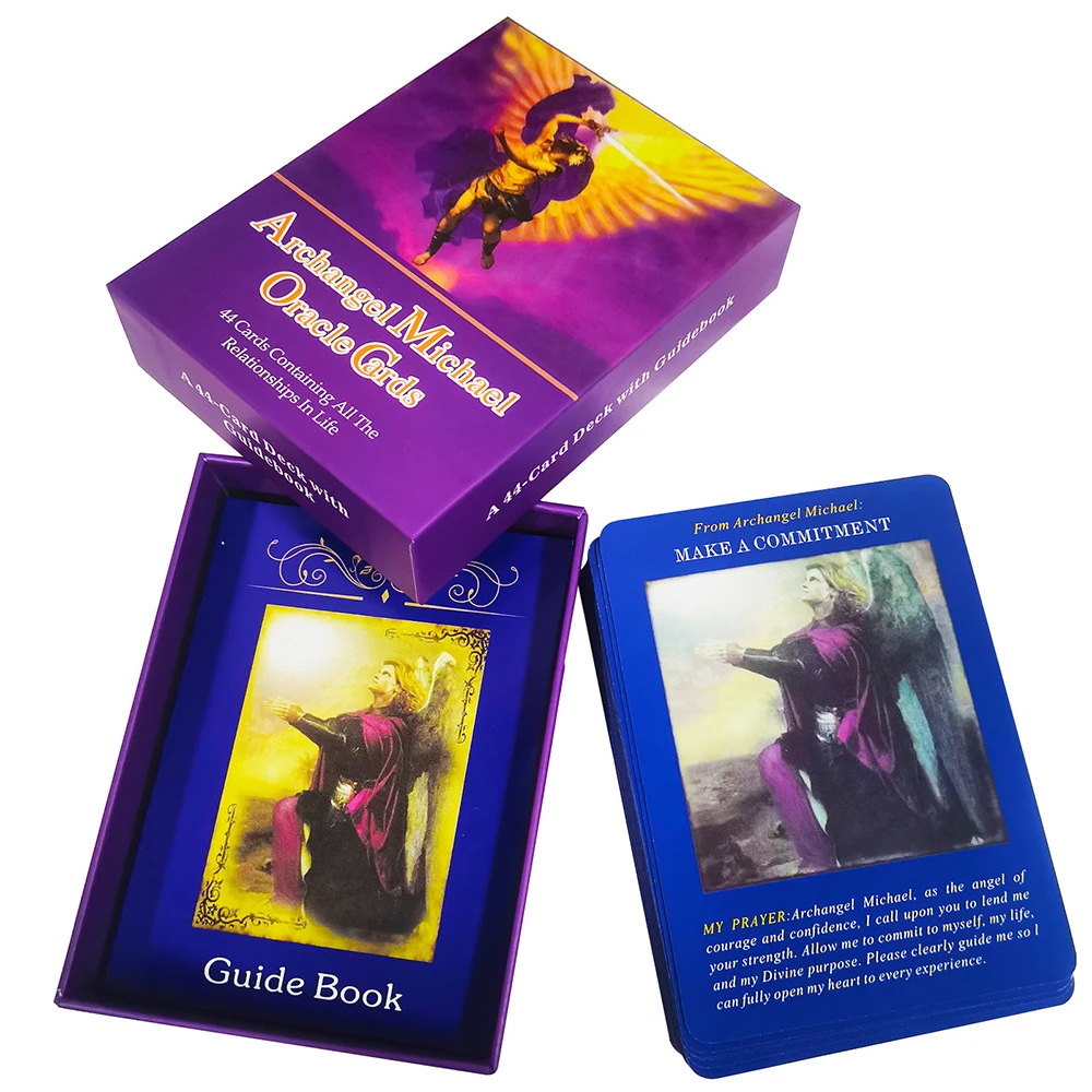 Tarot Oracle Cards Big Size  for Beginners with Guide Book Divination English De - £80.66 GBP