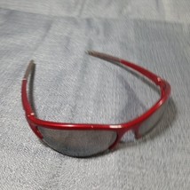 Pugs Youth Firetruck Red Frame, Mirror Half-Rim Wrap Lens Sport Sunglasses - £11.97 GBP