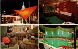 Howard Johnson&#39;s Motor Lodge and Restaurant Council Bluffs Iowa Postcard PC420 - £3.85 GBP